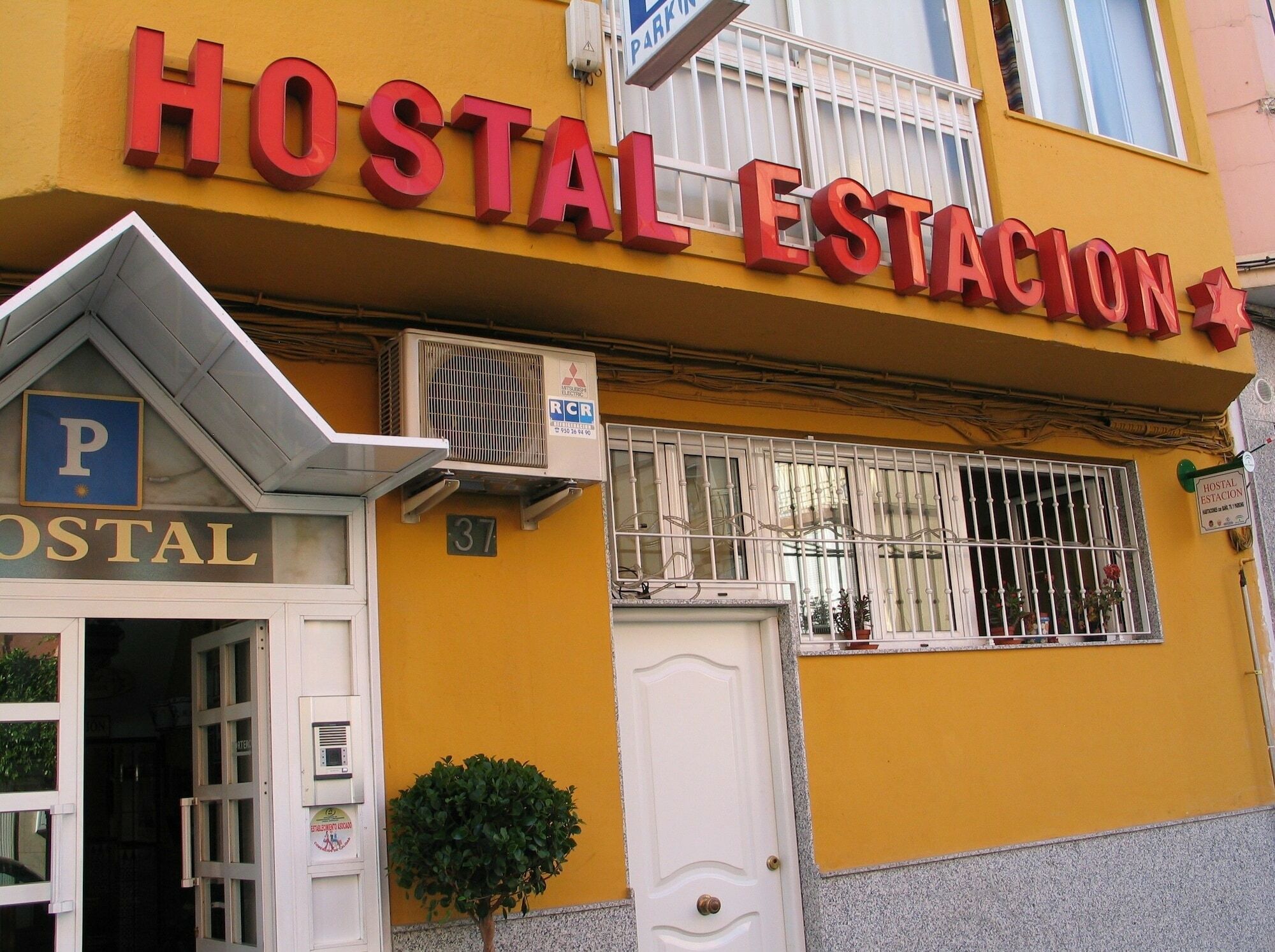 Hostal Estacion Almería Exterior foto